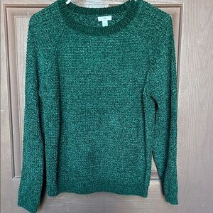 Dip Forest Green Crew Neck Sweater